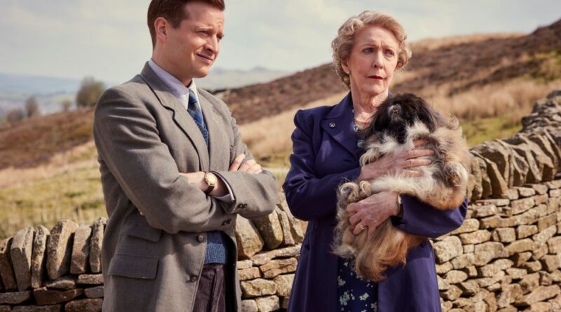 James with Mrs Humphrey and Tricki Woo