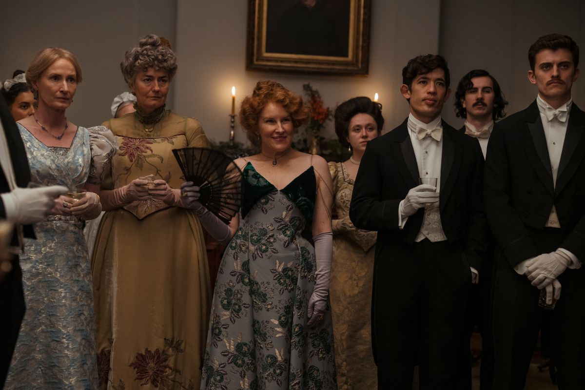 a group of women at a party