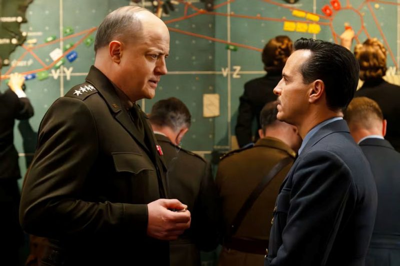 Andrew Scott and Brendan Fraser lead gripping D-Day drama Pressure