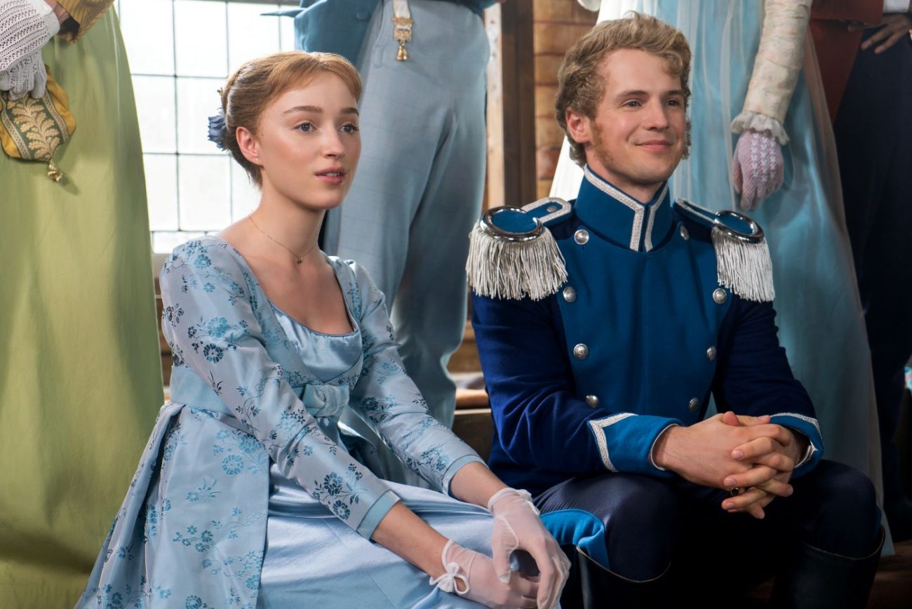 Daphne in blue down with Prince Friedrich in episode 4