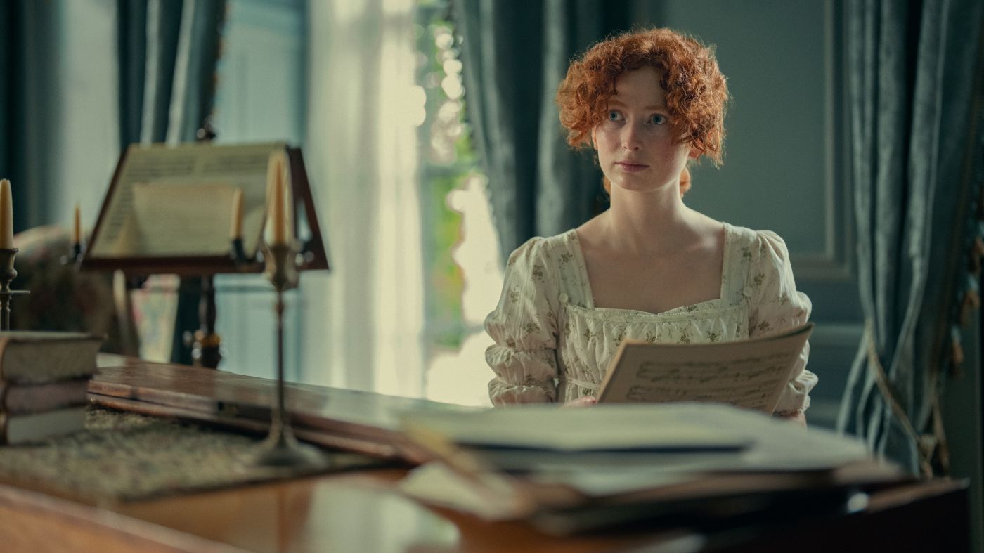 Hopey Parish as Mary Bennet in Netflix’s Pride and Prejudice