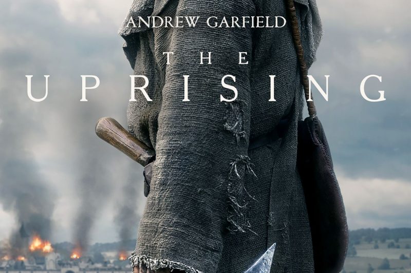 Andrew Garfield in The uprising poster